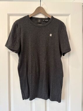 G- star raw mens tshirt dark grey L